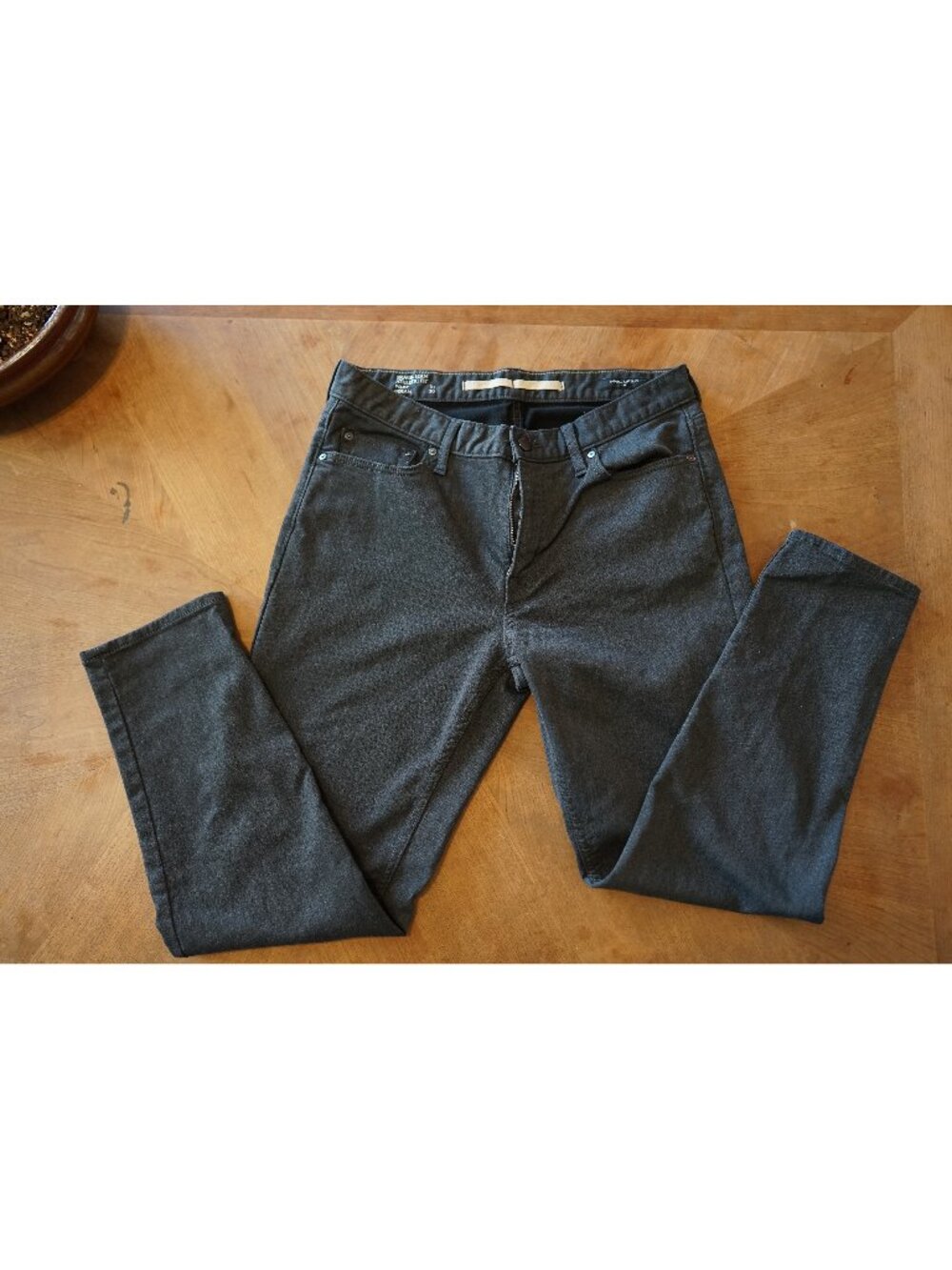 Banana Republic Athletic Travel Jean - Medium Grey Wash